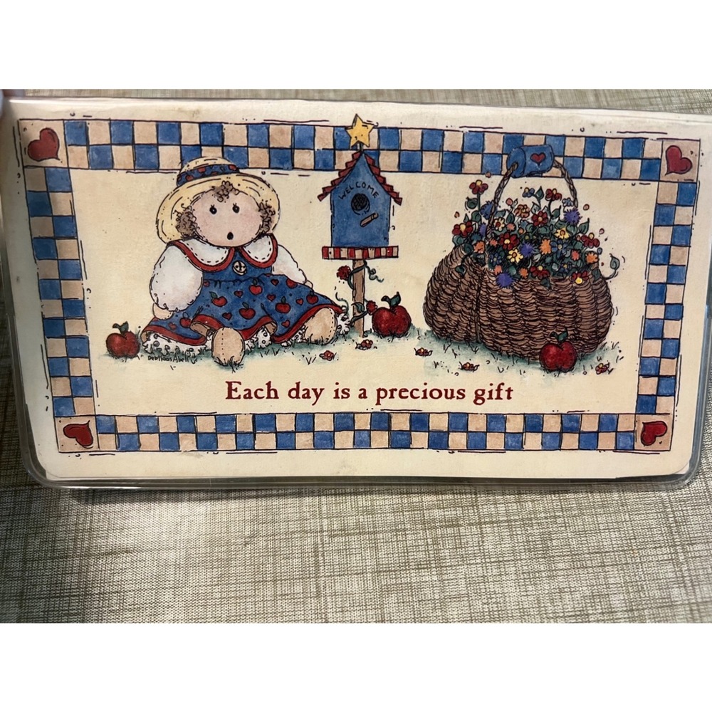 Vintage Debbie Mumm Personal Address Book Pocket Organizer Country Cottage Core